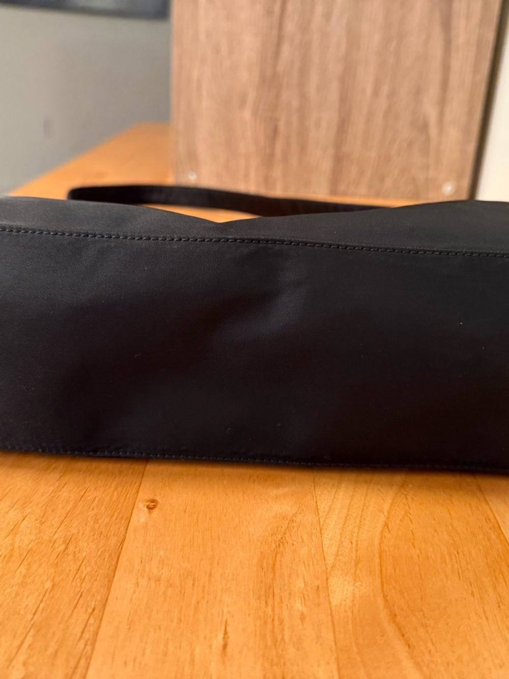 Authentic Vintage Prada Black Nylon Shoulder Bag - Picture 3 of 16